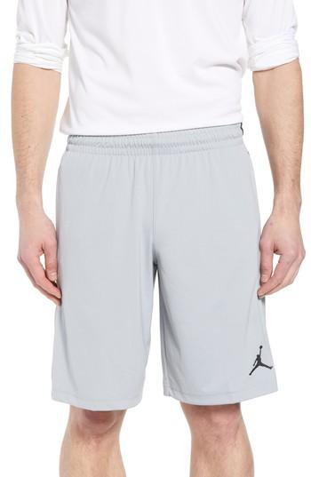 Men's Nike Jordan 23 Alpha Dry Knit Shorts - Grey