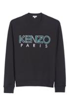 Men's Kenzo Paris Logo Sweatshirt - Black