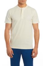 Men's Lacoste Henley T-shirt (m) - White