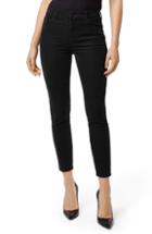 Women's J Brand Alana High Waist Ankle Skinny Corduroy Pants - Black