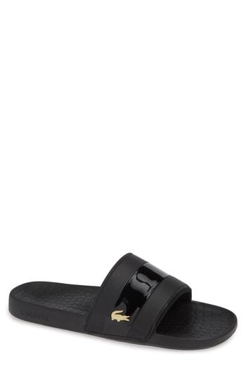 Men's Lacoste Fraisier 118 Slide Sandal M - Black