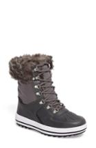 Women's Cougar Viper Waterproof Snow Boot With Faux Fur Trim M - Grey