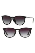 Women's Ray-ban Erika Classic 57mm Sunglasses - Matte Black
