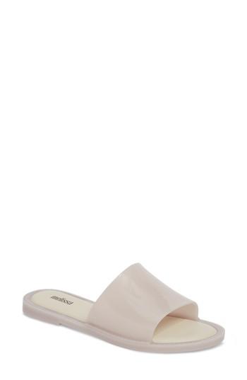 Women's Melissa Soul Slide Sandal M - Beige