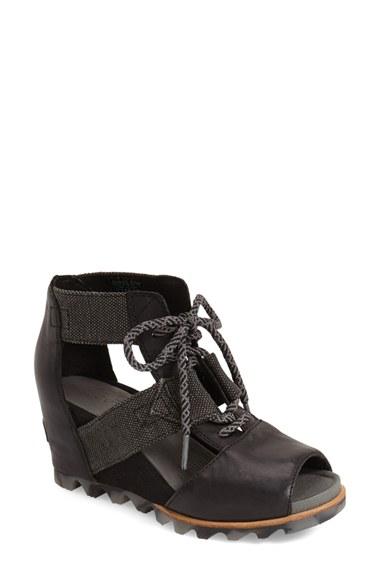 Women's Sorel 'joanie' Cage Sandal M - Black
