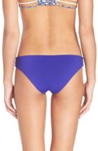 Women's L Space Sandy Seamless Bikini Bottoms - Blue