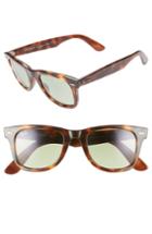 Women's Ray-ban 50mm Wayfarer Ease Gradient Sunglasses - Havana/ Green Gradient