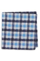 Men's Nordstrom Men's Shop Check Silk Pocket Square