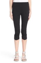 Women's Zero + Maria Cornejo Slim Jersey Crop Knee Pants - Black