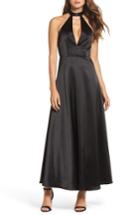 Women's Jill Jill Stuart Satin Back Crepe Gown