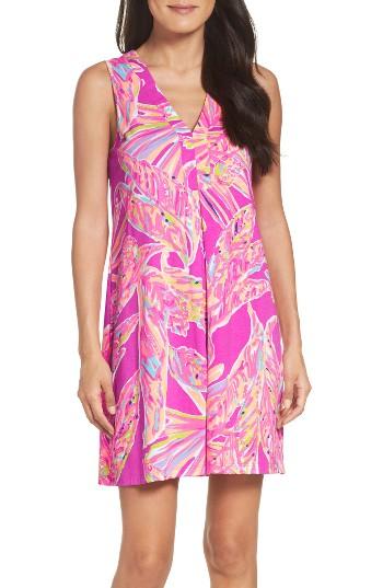 Women's Lilly Pulitzer Amina Swing Dress, Size - Purple