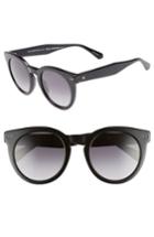 Women's Kate Spade New York Alexuss 50mm Round Sunglasses - Black