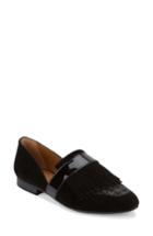 Women's G.h. Bass & Co. 'harlow' Kiltie Leather Loafer .5 M - Black