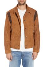 Men's The Rail Faux Suede Jacket, Size - Metallic