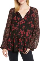 Women's La Vie Rebecca Taylor Nadia Cotton Floral Blouse