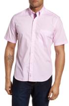 Men's Tailorbyrd Napolean Regular Fit Medallion Sport Shirt - Pink