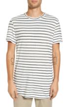 Men's Theory Stripe Palm Jersey Standard T-shirt - White