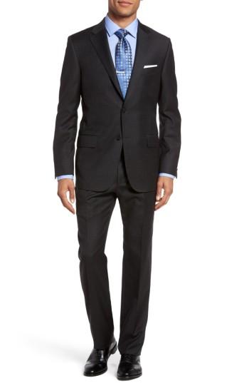Men's Hickey Freeman B-series Classic Fit Check Wool Suit