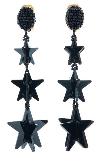 Women's Oscar De La Renta Falling Stars Drop Earrings