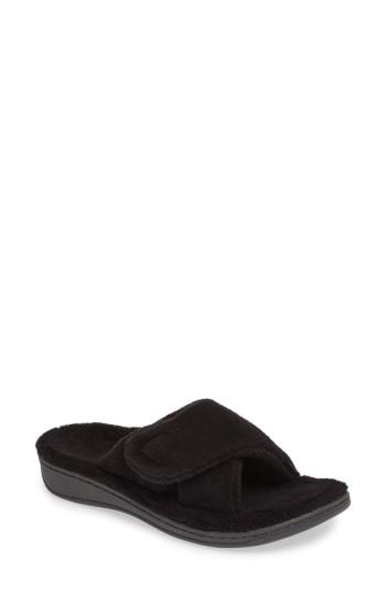 Women's Vionic Indulge Relax Slipper M - Black