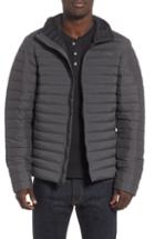 Men's The North Face Packable Stretch Down Hooded Jacket - Grey