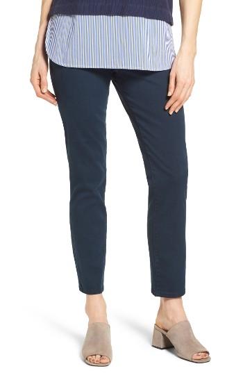 Petite Women's Jag Jeans Amelia Pull-on Slim Stretch Twill Ankle Pants P - Beige