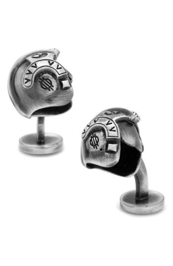 Men's Cufflinks, Inc. 'star Wars - Skywalker' Helmet Cuff Links