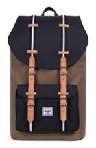 Men's Herschel Supply Co. Little America Offset Stripe Backpack - Brown