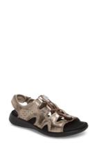 Women's Ecco Bluma Toggle Sandal -5.5us / 36eu - Grey