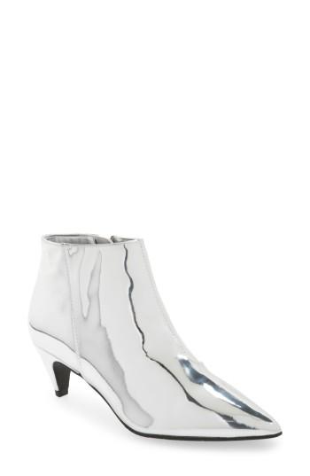 Women's Bp. Major Pointy Toe Bootie .5 M - Metallic