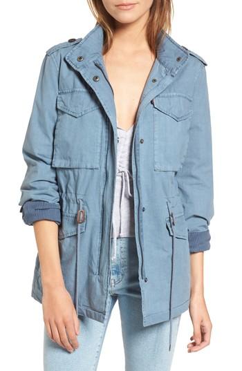 Women's Levi's Four-pocket Military Jacket - Blue