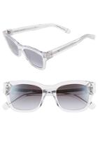 Women's Bobbi Brown 'the Ellie' 51mm Sunglasses - Crystal
