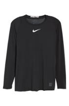 Men's Nike Pro Fitted Performance T-shirt, Size - Black