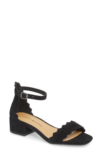 Women's Lucky Brand Norreys Sandal M - Black