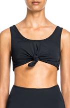 Women's Beth Richards Knot Bikini Top - Black