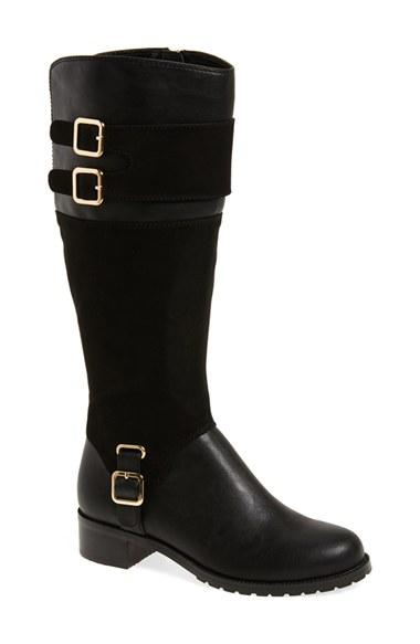 Women's Bella Vita 'adriann Ii' Riding Boot M - Black