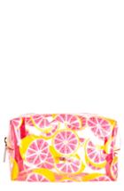 Skinnydip Glitter Grapefruit Cosmetics Case