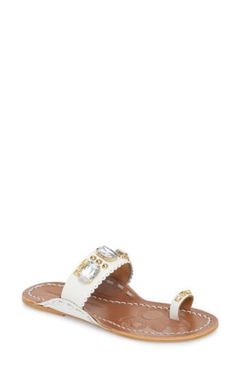 Women's Chinese Laundry Jada Embellished Slide Sandal M - White