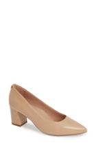 Women's Taryn Rose Madline Pump M - Beige