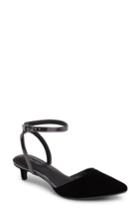 Women's Calvin Klein Gogo Ankle Strap Pump M - Black