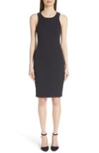 Women's Emporio Armani Stretch Jacquard Tank Dress Us / 38 It - Blue
