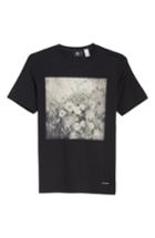 Men's Ps Paul Smith Flower Graphic T-shirt - Black