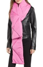 Women's Trouve Puffer Scarf, Size - Pink