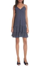 Women's Rebecca Taylor Ikat Dot Tiered Dress - Blue