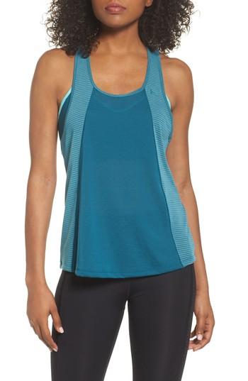 Women's Under Armour Threadborne Fashion Tank - Green