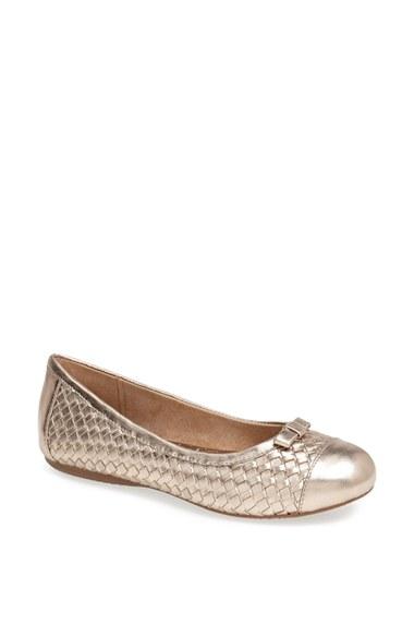 Women's Softwalk 'naperville' Flat N - Metallic