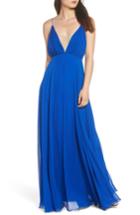 Women's Jill Jill Stuart Pleated Empire Waist Gown - Blue