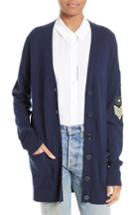 Women's Equipment Gia Patch Cardigan - Blue