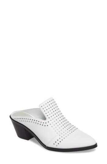 Women's 1.state Lon Studded Loafer Mule M - White