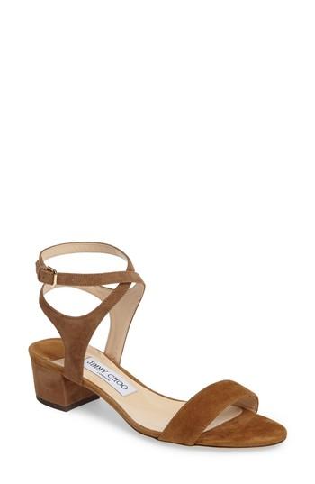 Women's Jimmy Choo Marine Sandal Us / 36eu - Brown